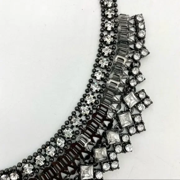 Stella & Dot Hematite Palladian Necklace - Picture 6 of 16